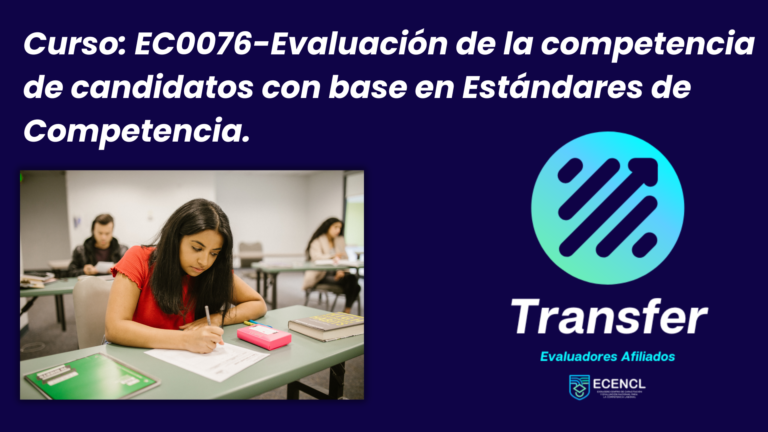 Curso: EC0076 – Evaluación de la competencia de candidatos con base en Estándares de Competencia.